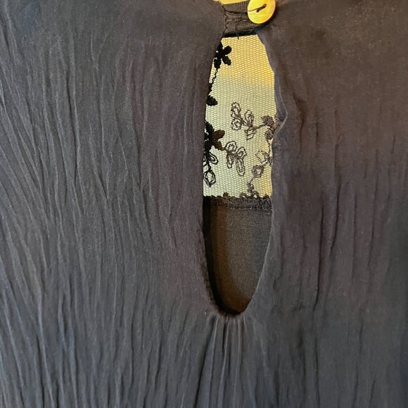 Carla Conti Blue Embroidered Top - Picture 10 of 12